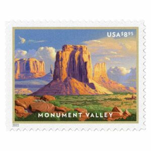$8.95 Monument Valley Stamps