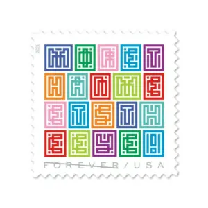 Mystery Message Stamps