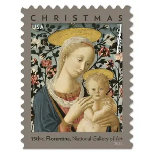 Florentine Madonna And Child Stamps