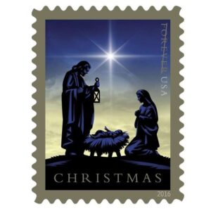 Traditional Christmas: Nativity Stamps