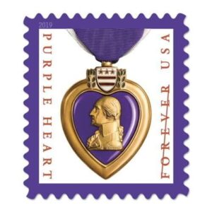 Purple Heart Medal 2019 Stamps