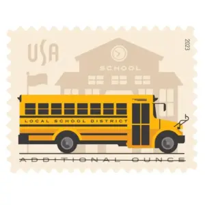 School Bus Additional Ounce Stamps