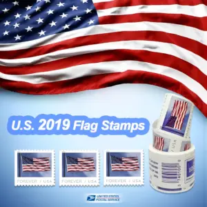 U.S. Flag 2019 Stamps