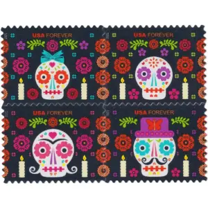 Day of the Dead Stamps