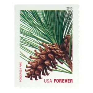 2010 Holiday Evergreens stamps