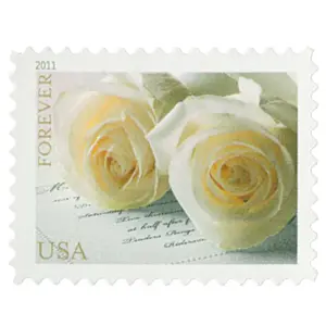 2011 Wedding Roses stamps