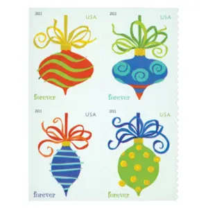2011 Holiday Baubles Stamps