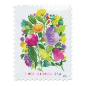 Wedding Blooms Stamps Two Ounce