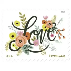 Love Flourishes Stamps