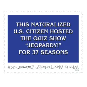 Alex Trebek Stamps